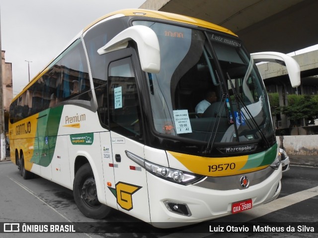 Empresa Gontijo de Transportes 19570 na cidade de Belo Horizonte, Minas Gerais, Brasil, por Luiz Otavio Matheus da Silva. Número da foto: #7406616.