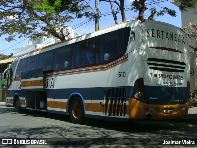 Viação Sertaneja 510 na cidade de Curvelo, Minas Gerais, Brasil, por Josimar Vieira. ID da foto: 7408237.