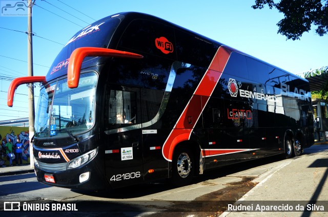 Viação Esmeralda Transportes 421806 na cidade de São Paulo, São Paulo, Brasil, por Rudnei Aparecido da Silva. ID da foto: 7406262.