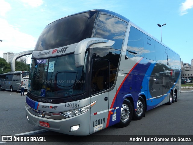 Trans Wolff Transportes e Turismo 12018 na cidade de São Paulo, São Paulo, Brasil, por André Luiz Gomes de Souza. ID da foto: 7407602.