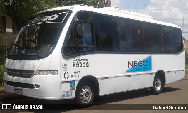 Ônibus Particulares 03 na cidade de Andirá, Paraná, Brasil, por Gabriel Serafim. ID da foto: 7410007.