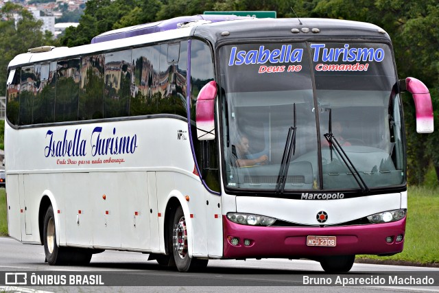Ônibus Particulares 2308 na cidade de Atibaia, São Paulo, Brasil, por Bruno Aparecido Machado. Número da foto: #7409208.