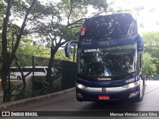 Viação Cometa 17323 na cidade de São Paulo, São Paulo, Brasil, por Marcus Vinicius Lara Silva. ID da foto: 7410562.