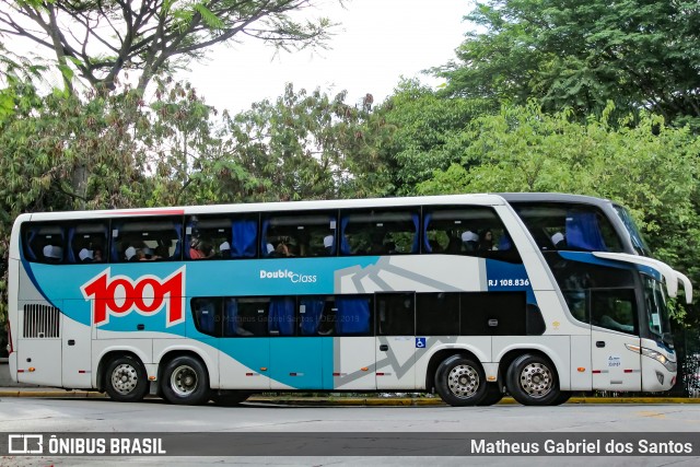 Auto Viação 1001 RJ 108.836 na cidade de São Paulo, São Paulo, Brasil, por Matheus Gabriel dos Santos. Número da foto: #7408822.
