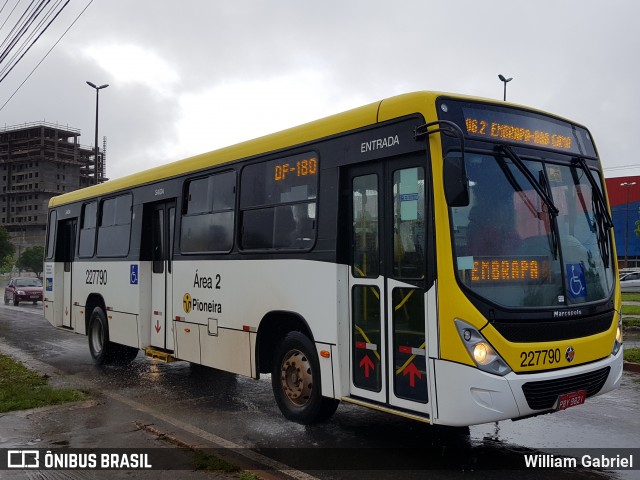 Viação Pioneira 227790 na cidade de Samambaia, Distrito Federal, Brasil, por William Gabriel. Número da foto: #7410290.