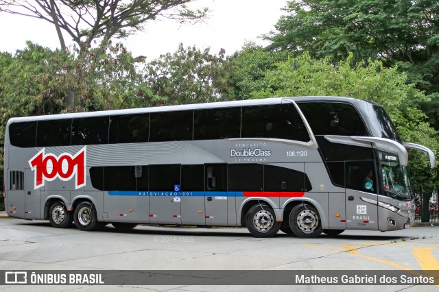 Auto Viação 1001 108.1130 na cidade de São Paulo, São Paulo, Brasil, por Matheus Gabriel dos Santos. Número da foto: #7408777.