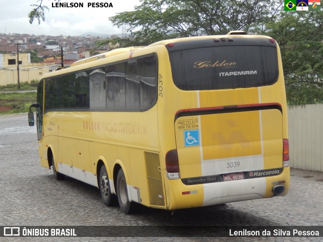 Viação Itapemirim 5039 na cidade de Caruaru, Pernambuco, Brasil, por Lenilson da Silva Pessoa. ID da foto: 7410756.