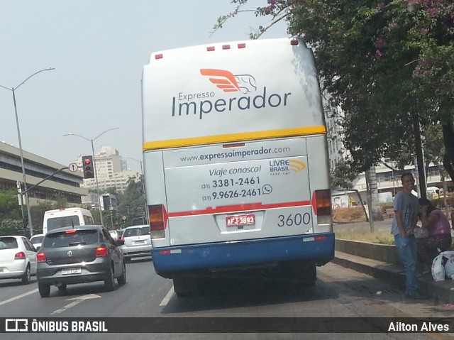 Expresso Imperador 3600 na cidade de Belo Horizonte, Minas Gerais, Brasil, por Ailton Alves. ID da foto: 7409917.