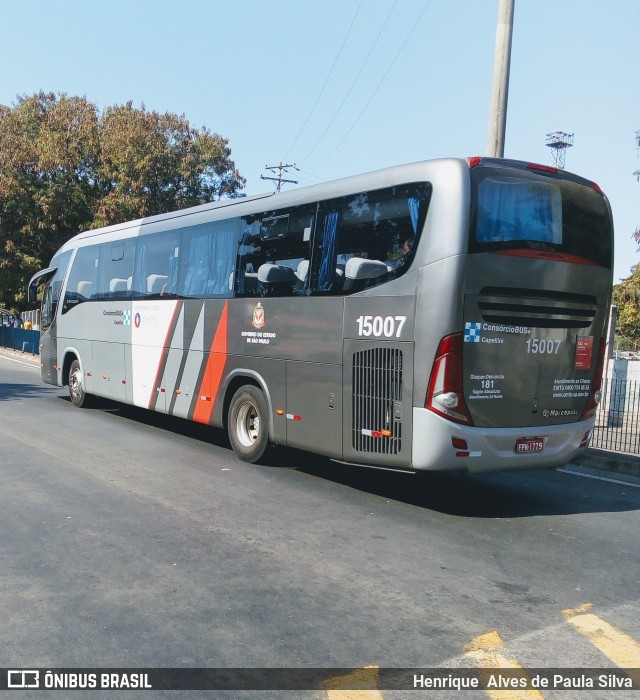 Transportes Capellini 15007 na cidade de Campinas, São Paulo, Brasil, por Henrique Alves de Paula Silva. Número da foto: #8243145.