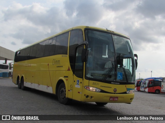 Viação Itapemirim 8831 na cidade de Caruaru, Pernambuco, Brasil, por Lenilson da Silva Pessoa. Número da foto: #8243760.