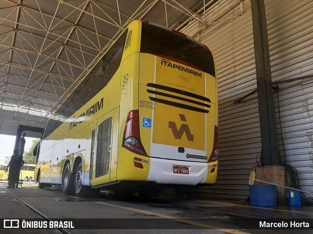 Viação Itapemirim 17005 na cidade de São Paulo, São Paulo, Brasil, por Marcelo Horta. Número da foto: #8243431.