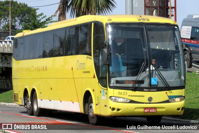 Viação Itapemirim 8625 na cidade de Vitória, Espírito Santo, Brasil, por Luis Guilherme Ucceli Ludovico. ID da foto: 8244783.