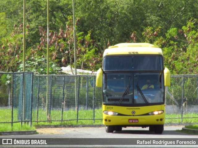 Viação Itapemirim 8929 na cidade de Aracaju, Sergipe, Brasil, por Rafael Rodrigues Forencio. ID da foto: 8241968.