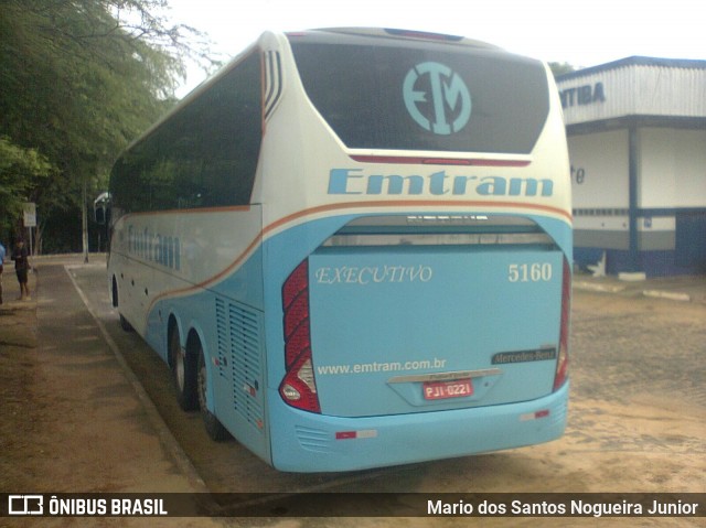 Emtram 5160 na cidade de Piritiba, Bahia, Brasil, por Mario dos Santos Nogueira Junior. Número da foto: #8242334.