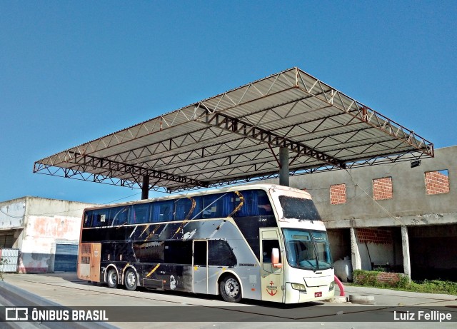 Ônibus Particulares 2014 na cidade de Tamandaré, Pernambuco, Brasil, por Luiz Fellipe. ID da foto: 8243623.