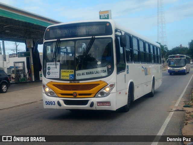 Via Sul TransFlor 5093 na cidade de Natal, Rio Grande do Norte, Brasil, por Dennis Paz. ID da foto: 8244101.