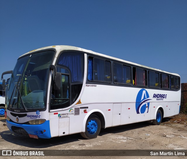 Andrade Transportes 87 na cidade de Teresina, Piauí, Brasil, por San Martin Lima. ID da foto: 8243607.