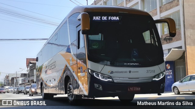 Viação Progresso 37318 na cidade de Volta Redonda, Rio de Janeiro, Brasil, por Matheus Martins da Silva. Número da foto: #8242654.