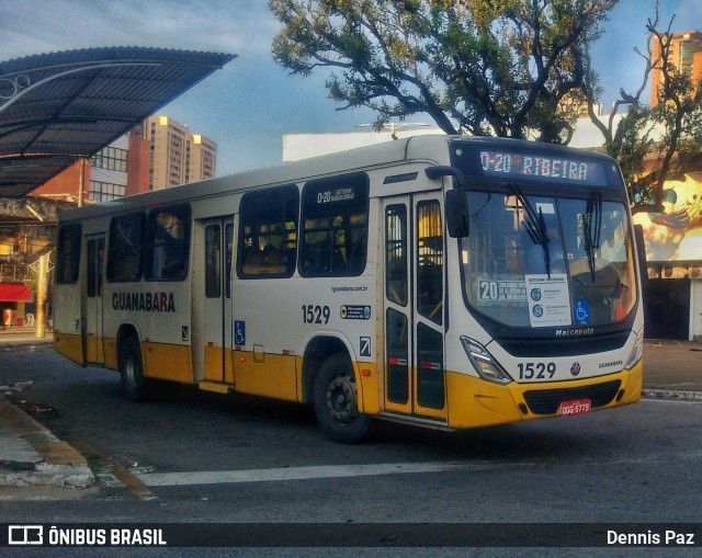 Transportes Guanabara 1529 na cidade de Natal, Rio Grande do Norte, Brasil, por Dennis Paz. ID da foto: 8244036.