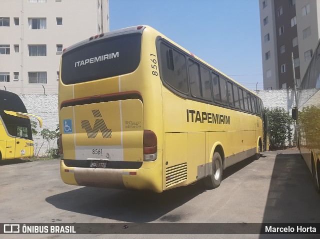 Viação Itapemirim 8561 na cidade de São Paulo, São Paulo, Brasil, por Marcelo Horta. Número da foto: #8266474.
