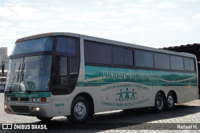 Viação Garcia 6024 na cidade de Londrina, Paraná, Brasil, por Rafael H.. Número da foto: #8265886.