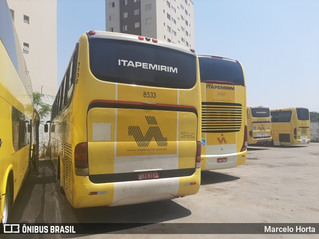 Viação Itapemirim 8533 na cidade de São Paulo, São Paulo, Brasil, por Marcelo Horta. Número da foto: #8266460.
