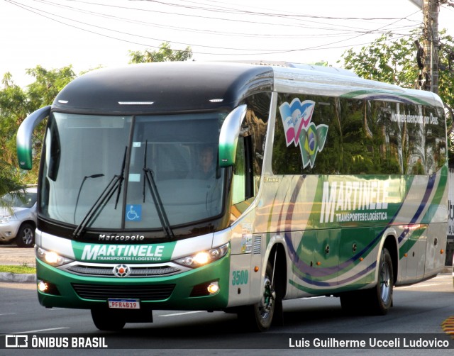 Martinele Transportes 3500 na cidade de Serra, Espírito Santo, Brasil, por Luis Guilherme Ucceli Ludovico. Número da foto: #8271900.