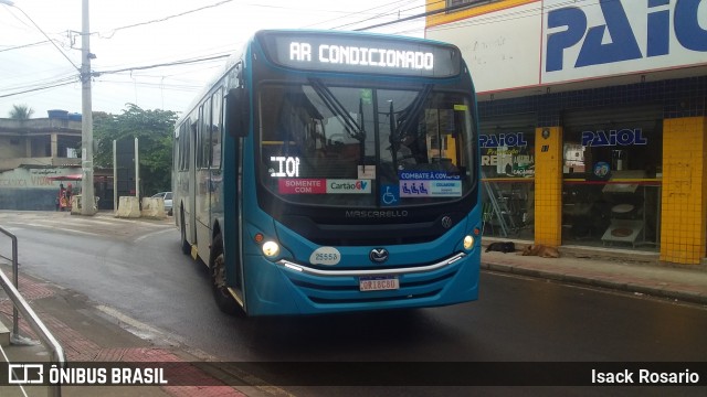 Viação Satélite 25553 na cidade de Cariacica, Espírito Santo, Brasil, por Isack Rosario. Número da foto: #8268924.