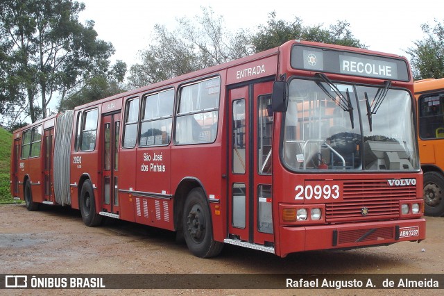 Auto Viação São José dos Pinhais 20993 na cidade de São José dos Pinhais, Paraná, Brasil, por Rafael Augusto A.  de Almeida. ID da foto: 8270445.