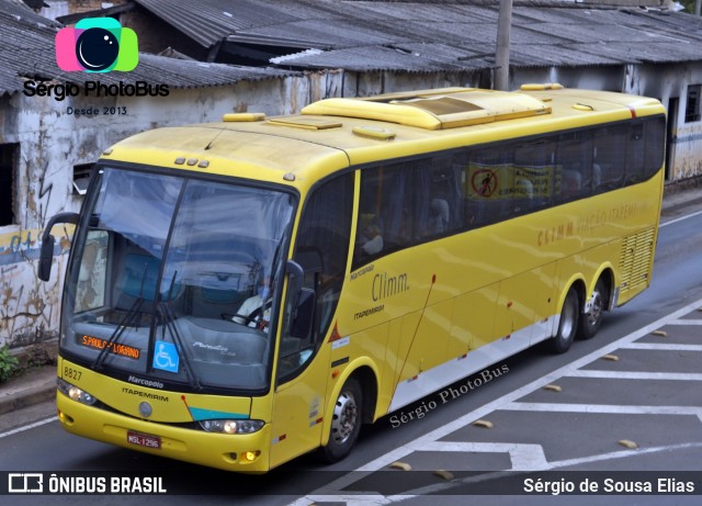 Viação Itapemirim 8827 na cidade de Campinas, São Paulo, Brasil, por Sérgio de Sousa Elias. Número da foto: #8270932.