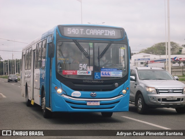Viação Satélite 25553 na cidade de Cariacica, Espírito Santo, Brasil, por Adryan Cesar Pimentel Santana. Número da foto: #8268832.