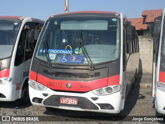 Auto Viação Jabour D86112 na cidade de Rio de Janeiro, Rio de Janeiro, Brasil, por Jorge Gonçalves. ID da foto: 8269006.