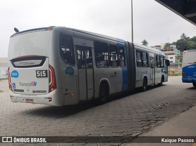 Nova Transporte 22938 na cidade de Cariacica, Espírito Santo, Brasil, por Kaique Passos. Número da foto: #8269864.