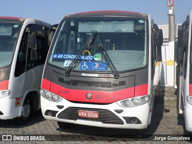 Auto Viação Jabour D86188 na cidade de Rio de Janeiro, Rio de Janeiro, Brasil, por Jorge Gonçalves. Número da foto: #8269027.