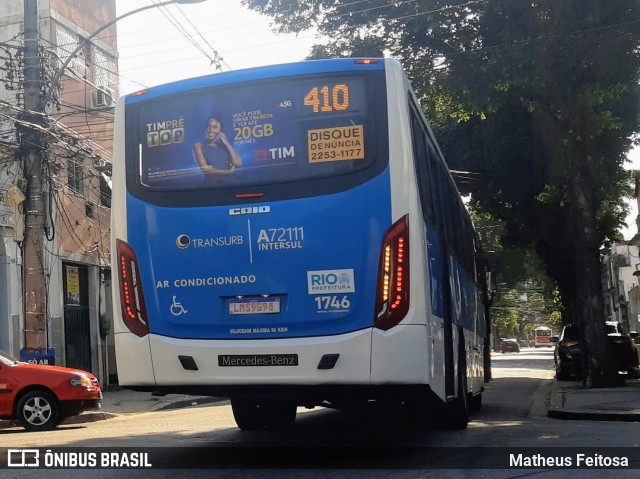 Transurb A72111 na cidade de Rio de Janeiro, Rio de Janeiro, Brasil, por Matheus Feitosa . ID da foto: 8272511.