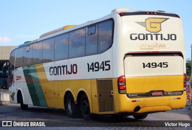 Empresa Gontijo de Transportes 14945 na cidade de Caruaru, Pernambuco, Brasil, por Victor Hugo. Número da foto: #8272526.