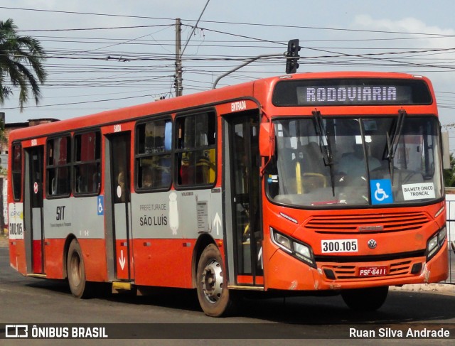 Empresa Patrol 300.105 na cidade de São Luís, Maranhão, Brasil, por Ruan Silva Andrade. ID da foto: 8272551.