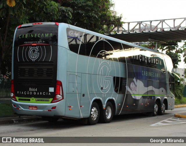 Viação Garcia 8664 na cidade de São Paulo, São Paulo, Brasil, por George Miranda. ID da foto: 8273584.