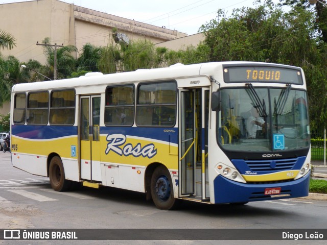 Rosa Turismo 905 na cidade de Tatuí, São Paulo, Brasil, por Diego Leão. Número da foto: #8273218.