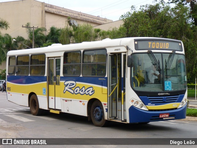 Rosa Turismo 905 na cidade de Tatuí, São Paulo, Brasil, por Diego Leão. ID da foto: 8273218.