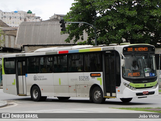 Viação Pavunense B32595 na cidade de Rio de Janeiro, Rio de Janeiro, Brasil, por João Victor. ID da foto: 8274008.