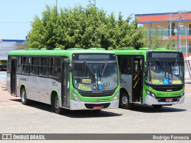 Via Metro - Auto Viação Metropolitana 608 na cidade de Juazeiro do Norte, Ceará, Brasil, por Rodrigo Fonseca. ID da foto: 8274191.