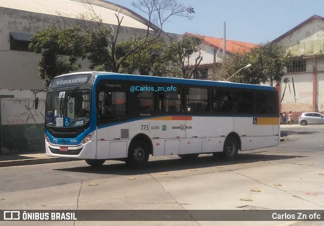 Transportadora Globo 773 na cidade de Recife, Pernambuco, Brasil, por Carlos Zn ofc. Número da foto: #8272462.