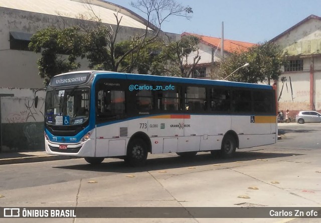 Transportadora Globo 773 na cidade de Recife, Pernambuco, Brasil, por Carlos Zn ofc. ID da foto: 8272462.