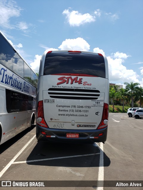 Style Bus 6500 na cidade de Olímpia, São Paulo, Brasil, por Ailton Alves. Número da foto: #8274391.