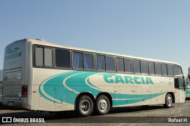 Viação Garcia 6333 na cidade de Londrina, Paraná, Brasil, por Rafael H.. ID da foto: 8273337.