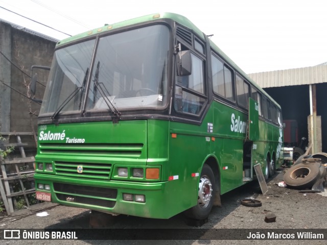 Salomé Turismo 1020 na cidade de Divinópolis, Minas Gerais, Brasil, por João Marcos William. ID da foto: 8272320.