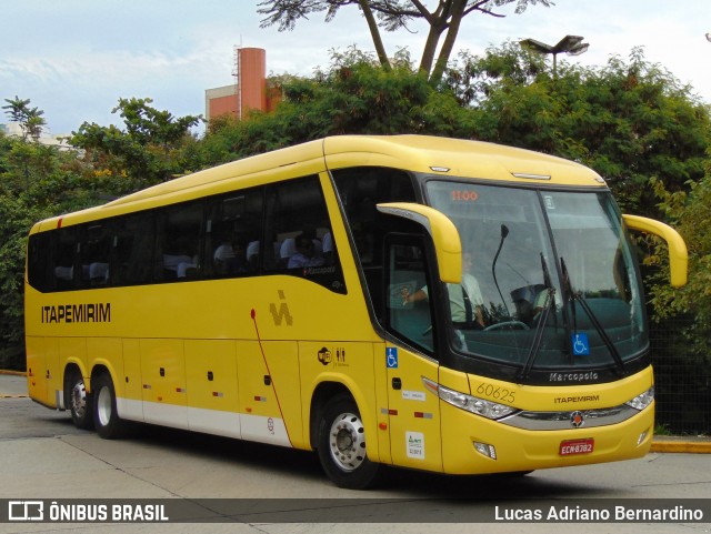 Viação Itapemirim 60625 na cidade de São Paulo, São Paulo, Brasil, por Lucas Adriano Bernardino. ID da foto: 8274430.