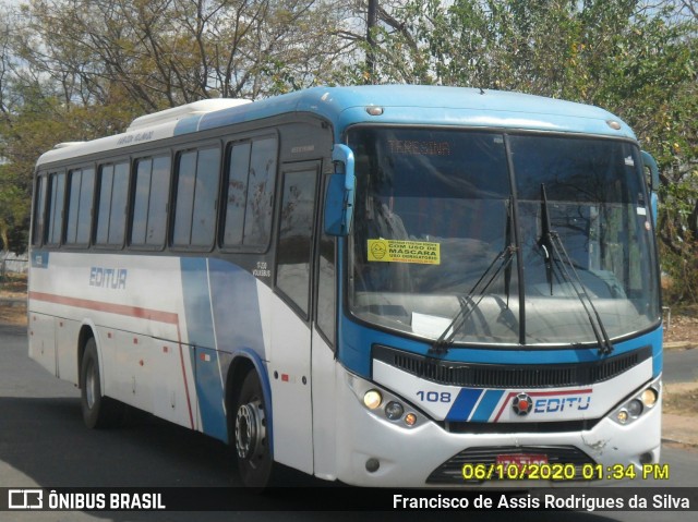 Editur 108 na cidade de Teresina, Piauí, Brasil, por Francisco de Assis Rodrigues da Silva. ID da foto: 8275551.