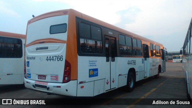 Auto Viação Marechal Brasília 444766 na cidade de Ceilândia, Distrito Federal, Brasil, por Adilson de Sousa. ID da foto: 8275164.